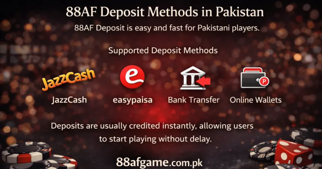 88AF Deposit